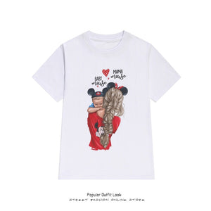 Super Mom Print  T-Shirt