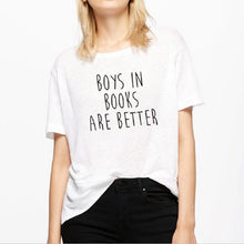 Load image into Gallery viewer, BOYS IN BOOKS ARE BETTER Letter Print