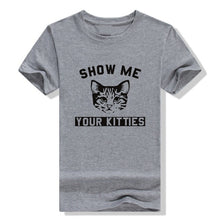 Load image into Gallery viewer, Cat Print T Shirt
