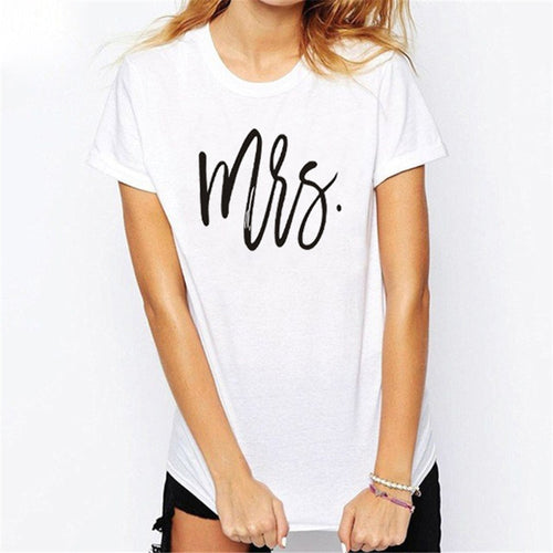 Miss Letter Print T Shirt