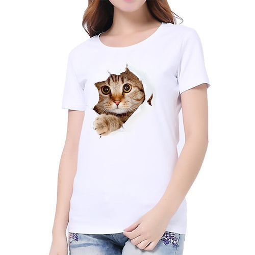 Pet Animal Head 3D Print T Shirt