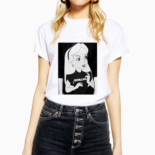 Gothic Bad Girl Alice Girl T-Shirt