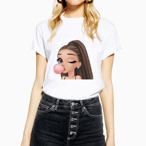 Gum printing t-shirt