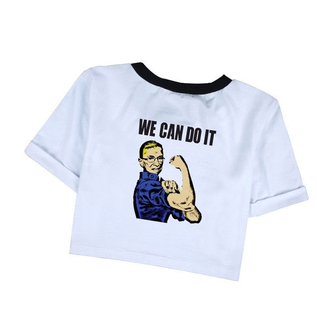 Notorious RBG printing t-shirt