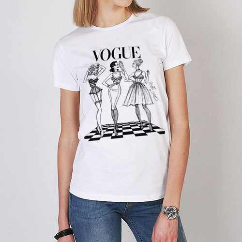 Fashion Letter Printing T Shirt