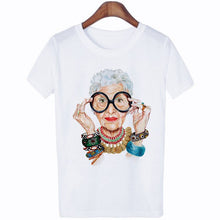 Load image into Gallery viewer, Thin Section Fashion Old Woman t-shirt