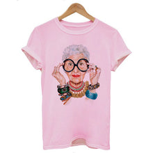Load image into Gallery viewer, Thin Section Fashion Old Woman t-shirt