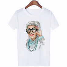Load image into Gallery viewer, Thin Section Fashion Old Woman t-shirt