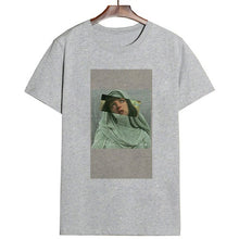 Load image into Gallery viewer, Mona Lisa Cartoon Fun Funny Printed T-shirt