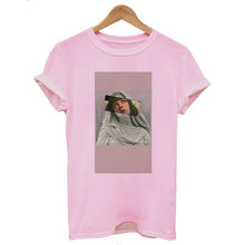 Load image into Gallery viewer, Mona Lisa Cartoon Fun Funny Printed T-shirt