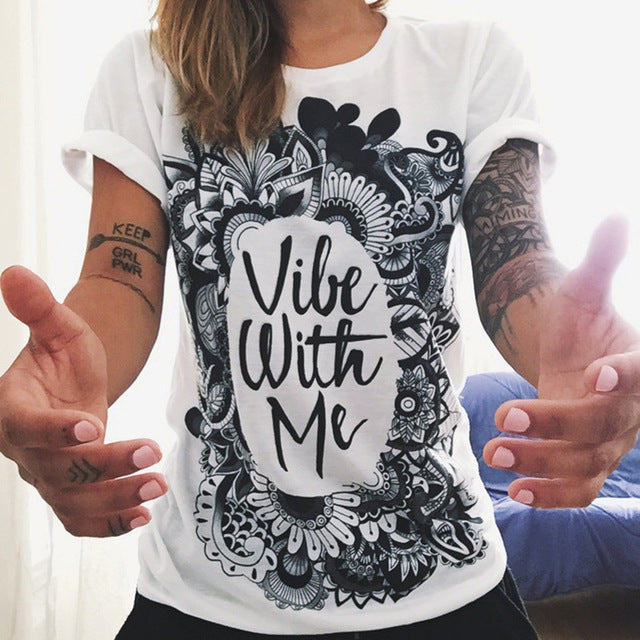 Summer Fashion T-Shirt Women Tumblr You Decide