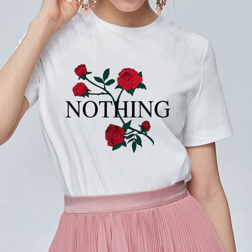 Flower Printed  T-Shirt
