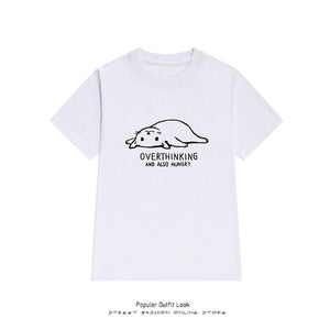 Cat Print T-Shirt