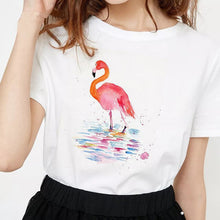 Load image into Gallery viewer, 2019 Women&#39;s Pink FLAMINGO t-shirt