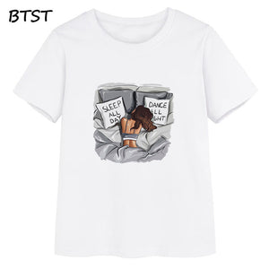 Pretty Girl And Dog T-shirt
