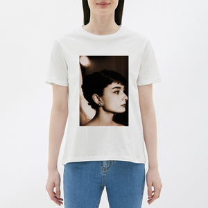 Fashion Girl Print  T-shirt