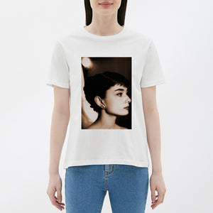 Fashion Girl Print  T-shirt
